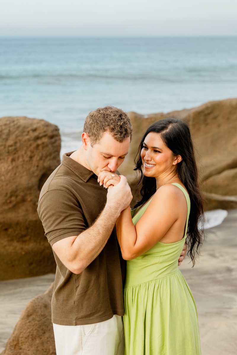 Surprise proposal photography in Los Cabos