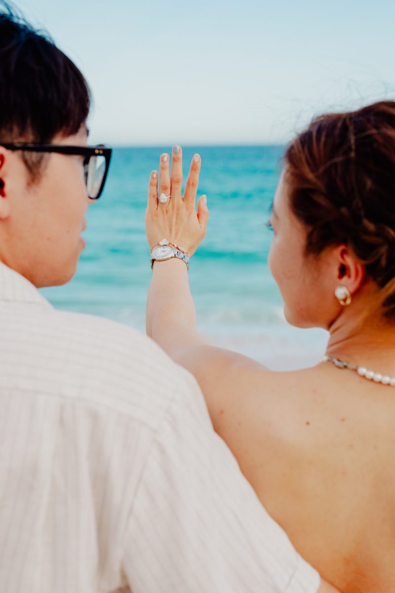 Surprise proposal photography in Los Cabos