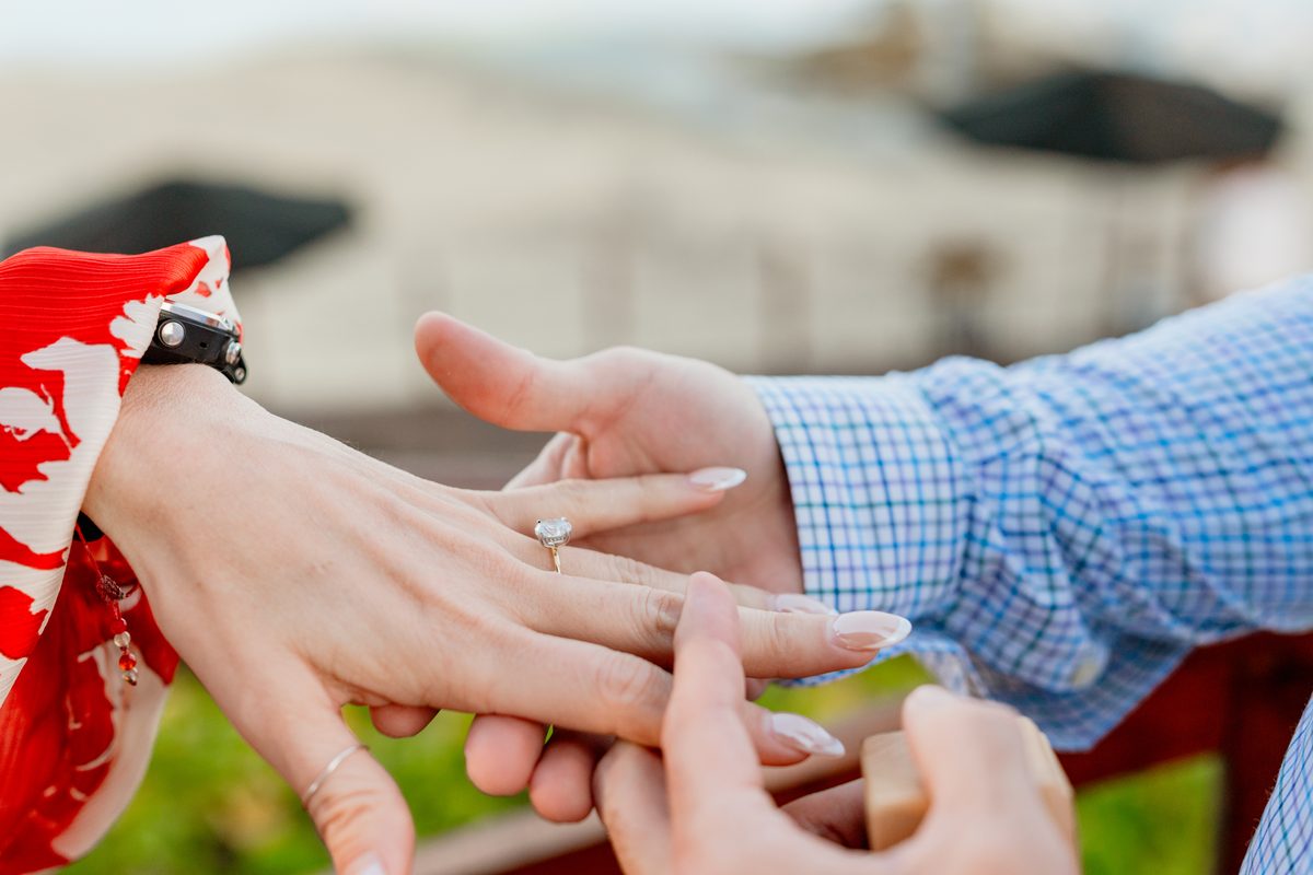 Surprise proposal photography in Los Cabos