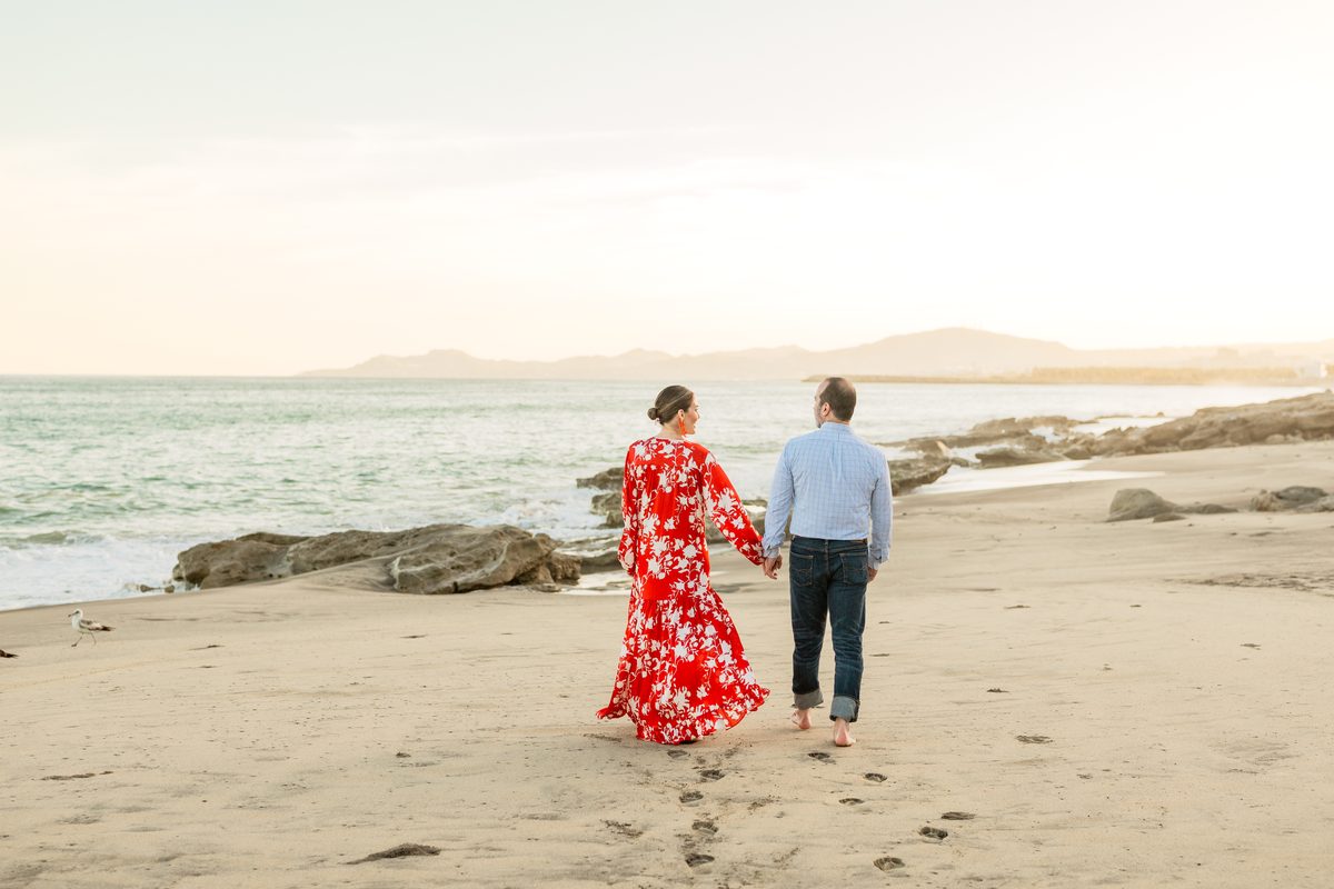 Surprise proposal photography in Los Cabos