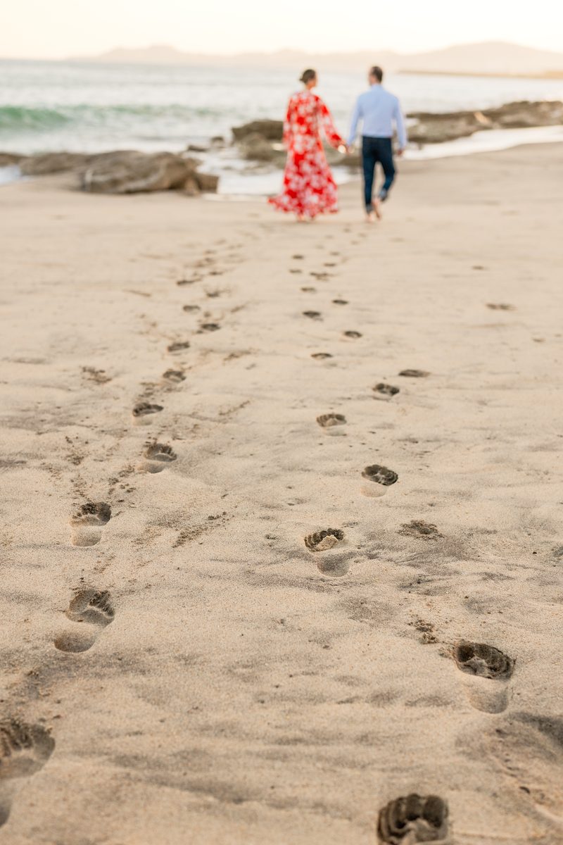 Surprise proposal photography in Los Cabos